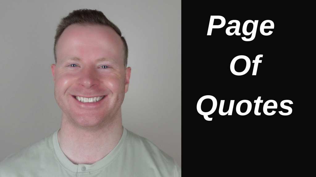 Page of Quotes – Vancouver, Canada